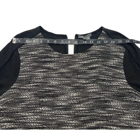 Vince Tweed Wool Blend Textured Shift Dress Size Large - Picture 11 of 15